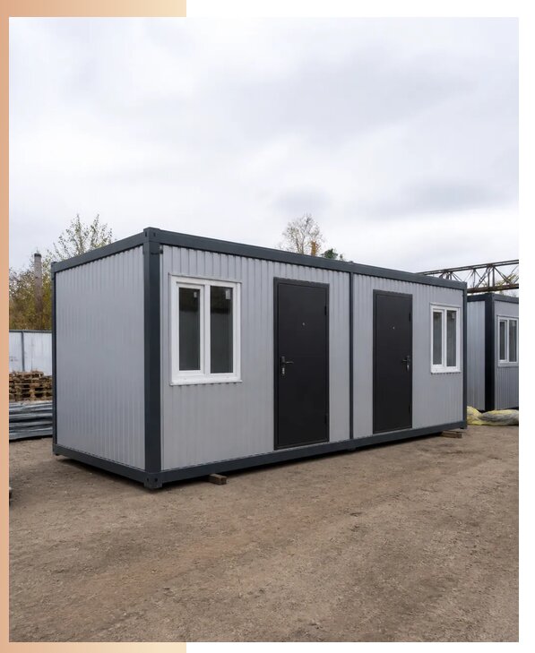 Изготовление и аренда двухкомнатных бытовок в Нягани